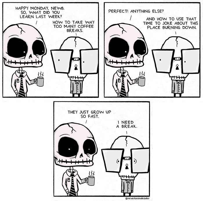 My 30 Comics “Never Been Deader” Infused With Relatable Humorous Darkness My 30 Comics “Never Been Deader” Infused With Relatable Humorous Darkness