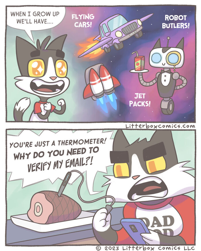 I’ve Been Drawing Relatable Comics On Parenting, And Here Are My Newest 33 Illustrations Of My Family Of Cats I’ve Been Drawing Relatable Comics On Parenting, And Here Are My Newest 33 Illustrations Of My Family Of Cats