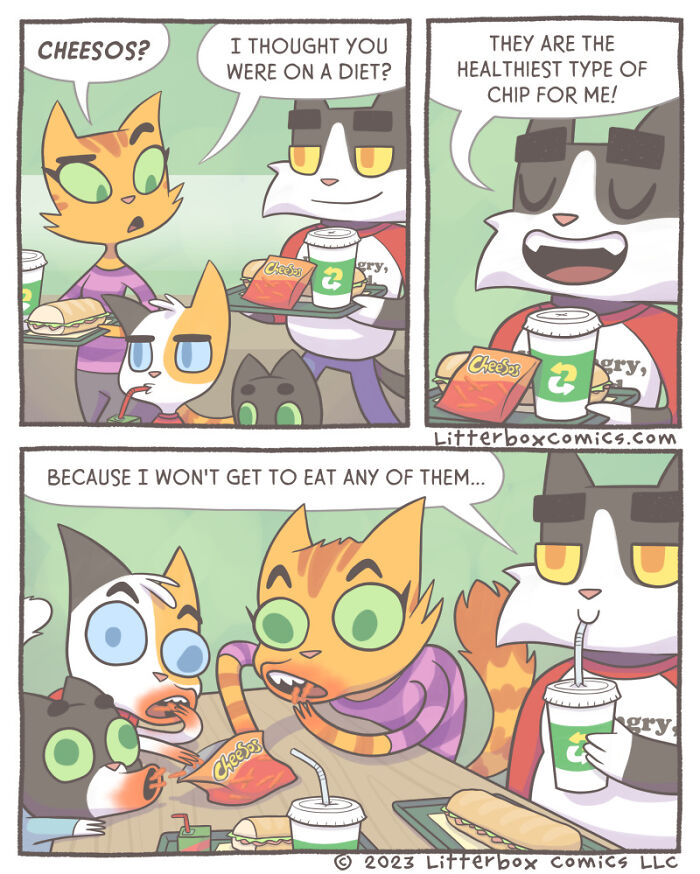 I’ve Been Drawing Relatable Comics On Parenting, And Here Are My Newest 33 Illustrations Of My Family Of Cats I’ve Been Drawing Relatable Comics On Parenting, And Here Are My Newest 33 Illustrations Of My Family Of Cats