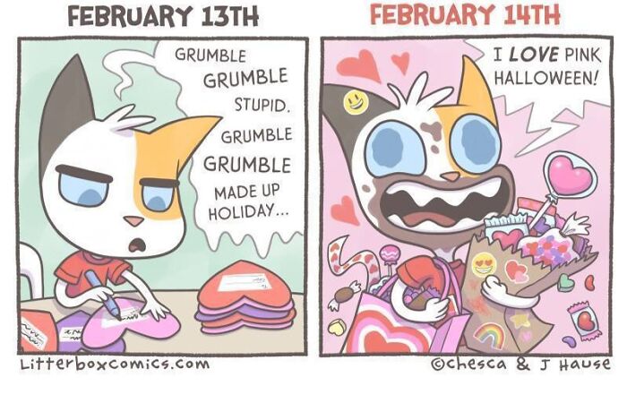 I’ve Been Drawing Relatable Comics On Parenting, And Here Are My Newest 33 Illustrations Of My Family Of Cats I’ve Been Drawing Relatable Comics On Parenting, And Here Are My Newest 33 Illustrations Of My Family Of Cats