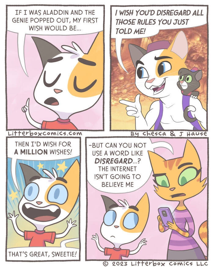 I’ve Been Drawing Relatable Comics On Parenting, And Here Are My Newest 33 Illustrations Of My Family Of Cats I’ve Been Drawing Relatable Comics On Parenting, And Here Are My Newest 33 Illustrations Of My Family Of Cats