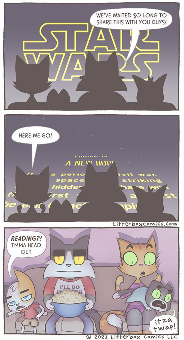 I’ve Been Drawing Relatable Comics On Parenting, And Here Are My Newest 33 Illustrations Of My Family Of Cats I’ve Been Drawing Relatable Comics On Parenting, And Here Are My Newest 33 Illustrations Of My Family Of Cats