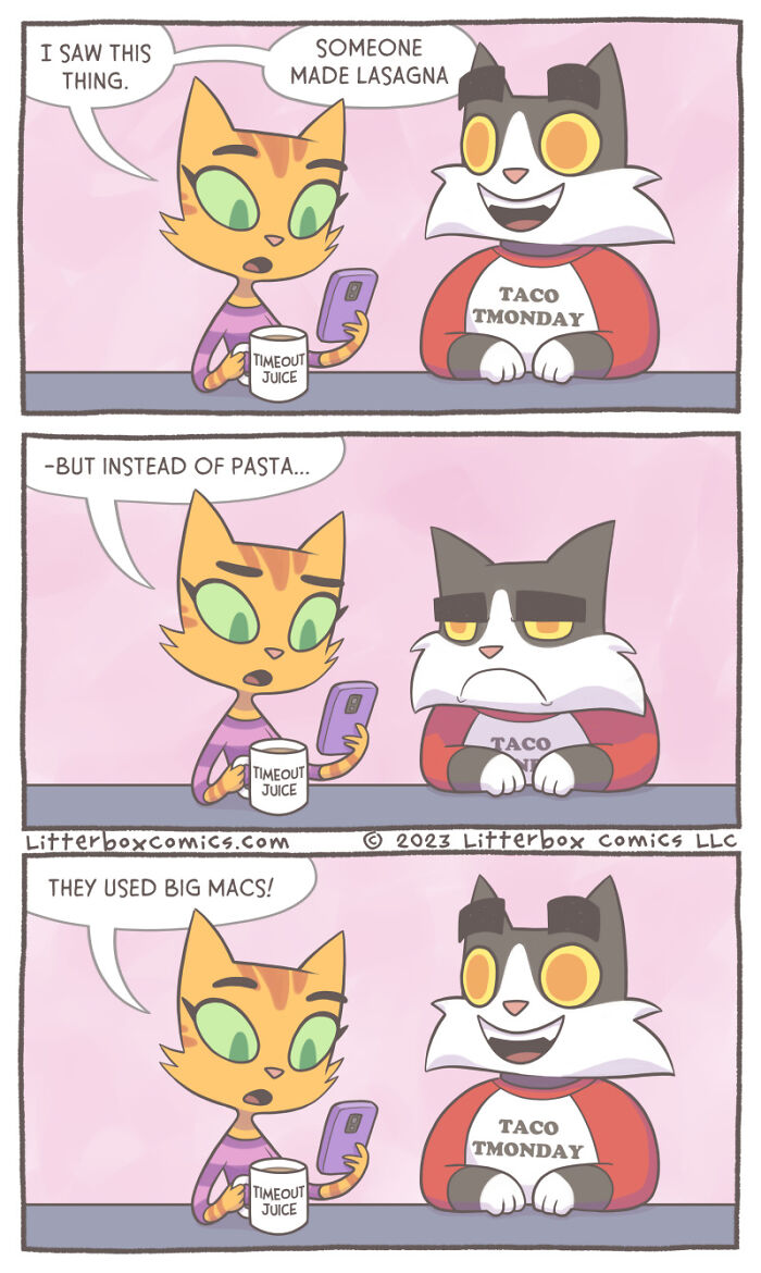 I’ve Been Drawing Relatable Comics On Parenting, And Here Are My Newest 33 Illustrations Of My Family Of Cats I’ve Been Drawing Relatable Comics On Parenting, And Here Are My Newest 33 Illustrations Of My Family Of Cats