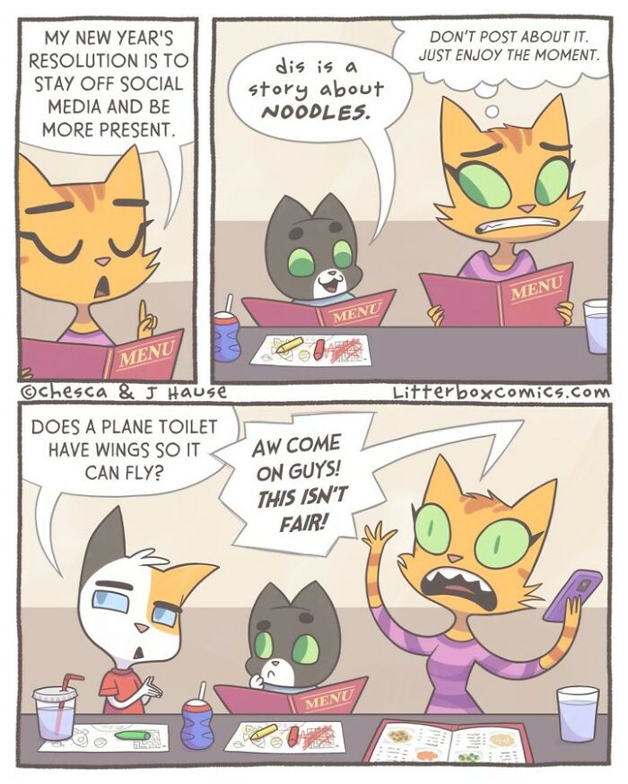 I’ve Been Drawing Relatable Comics On Parenting, And Here Are My Newest 33 Illustrations Of My Family Of Cats I’ve Been Drawing Relatable Comics On Parenting, And Here Are My Newest 33 Illustrations Of My Family Of Cats