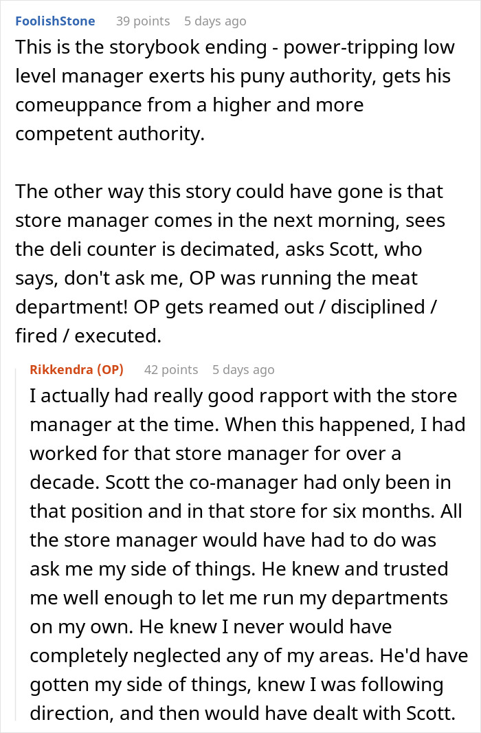 “Enjoy Staying Late To Do My Job”: Deli Worker Maliciously Complies, Leaving Manager To Suffer The Consequences “Enjoy Staying Late To Do My Job”: Deli Worker Maliciously Complies, Leaving Manager To Suffer The Consequences