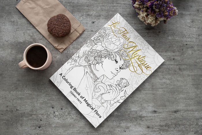 I Drew The Personification Of Magical Flowers And Put Them All In A Coloring Book I Drew The Personification Of Magical Flowers And Put Them All In A Coloring Book