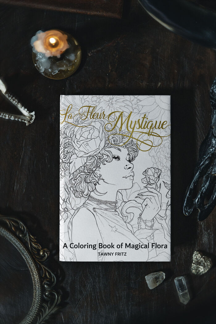 I Drew The Personification Of Magical Flowers And Put Them All In A Coloring Book I Drew The Personification Of Magical Flowers And Put Them All In A Coloring Book