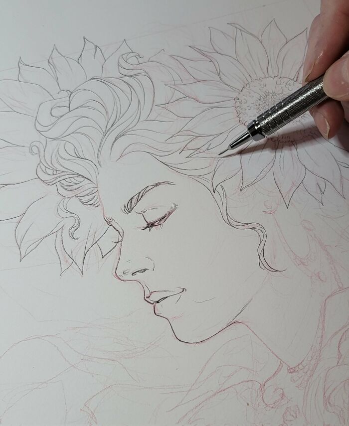 I Drew The Personification Of Magical Flowers And Put Them All In A Coloring Book I Drew The Personification Of Magical Flowers And Put Them All In A Coloring Book