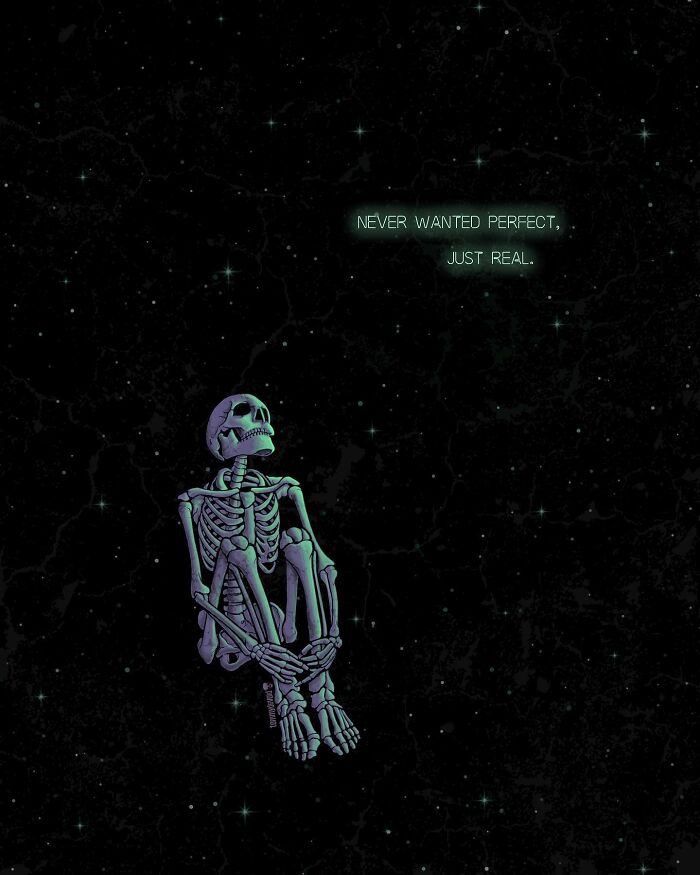 Here Are 65 Of My Relatable Artworks Of Skeletons With Dark Inspirational Messages Here Are 65 Of My Relatable Artworks Of Skeletons With Dark Inspirational Messages