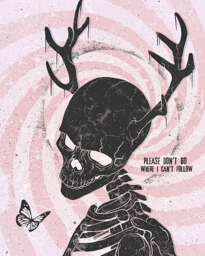 Here Are 65 Of My Relatable Artworks Of Skeletons With Dark Inspirational Messages Here Are 65 Of My Relatable Artworks Of Skeletons With Dark Inspirational Messages