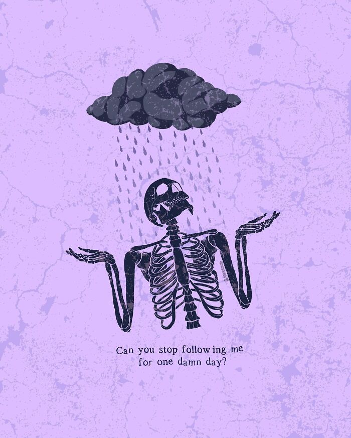 Here Are 65 Of My Relatable Artworks Of Skeletons With Dark Inspirational Messages Here Are 65 Of My Relatable Artworks Of Skeletons With Dark Inspirational Messages