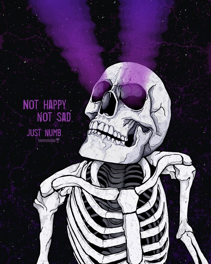 Here Are 65 Of My Relatable Artworks Of Skeletons With Dark Inspirational Messages Here Are 65 Of My Relatable Artworks Of Skeletons With Dark Inspirational Messages