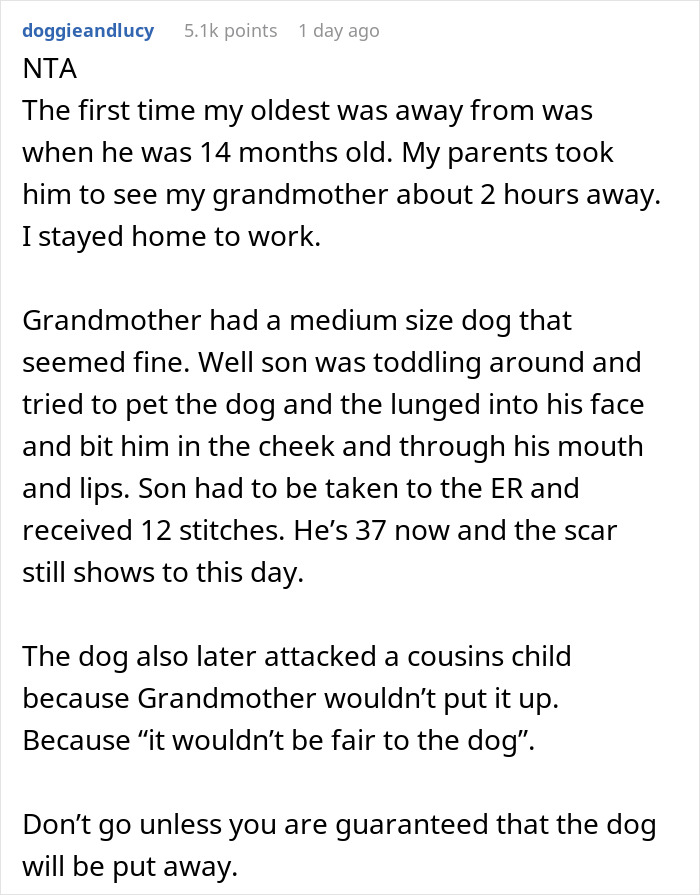 &ldquo;[Am I The Jerk] For Refusing To Bring My Daughter To Her Grandparents&rsquo; House On Thanksgiving?&rdquo;