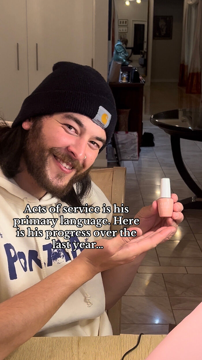 Man Learns Nail Art In A Bid To Save Girlfriend’s Money, Becomes A Pro Man Learns Nail Art In A Bid To Save Girlfriend’s Money, Becomes A Pro