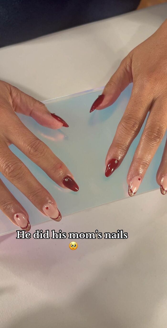 Man Learns Nail Art In A Bid To Save Girlfriend’s Money, Becomes A Pro Man Learns Nail Art In A Bid To Save Girlfriend’s Money, Becomes A Pro