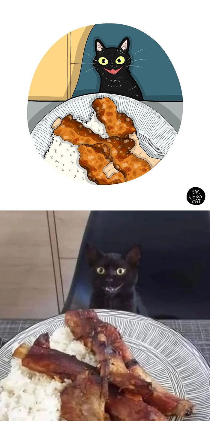 35 Already Famous Internet Pics Get Transformed Into Even Funnier Cartoons By Tactooncat (New Pics) 35 Already Famous Internet Pics Get Transformed Into Even Funnier Cartoons By Tactooncat (New Pics)