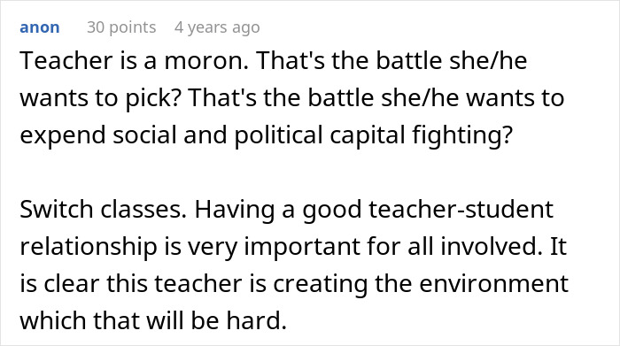 Teacher Refuses To Call Girl By The Name She’s Been Using For 3 Years, Parent Asks For Advice Teacher Refuses To Call Girl By The Name She’s Been Using For 3 Years, Parent Asks For Advice