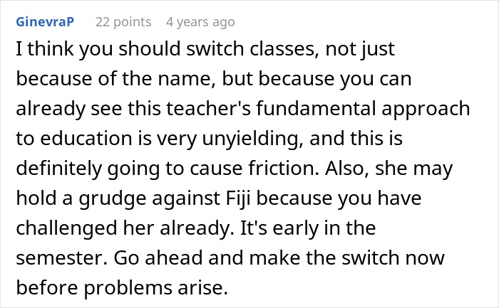 Teacher Refuses To Call Girl By The Name She’s Been Using For 3 Years, Parent Asks For Advice Teacher Refuses To Call Girl By The Name She’s Been Using For 3 Years, Parent Asks For Advice