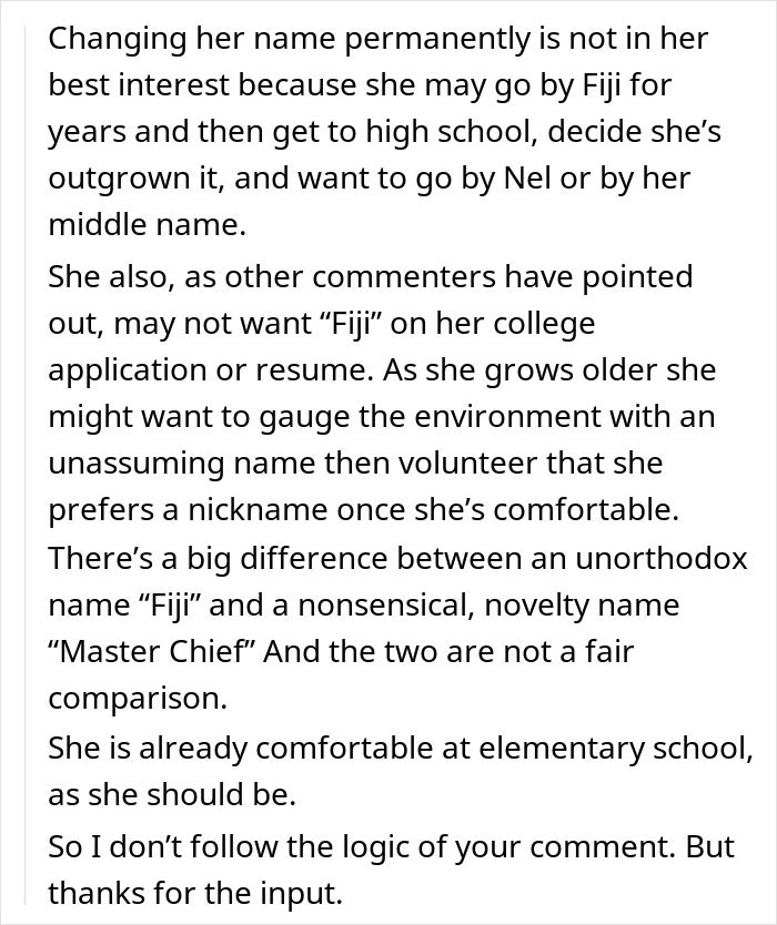 Teacher Refuses To Call Girl By The Name She’s Been Using For 3 Years, Parent Asks For Advice Teacher Refuses To Call Girl By The Name She’s Been Using For 3 Years, Parent Asks For Advice