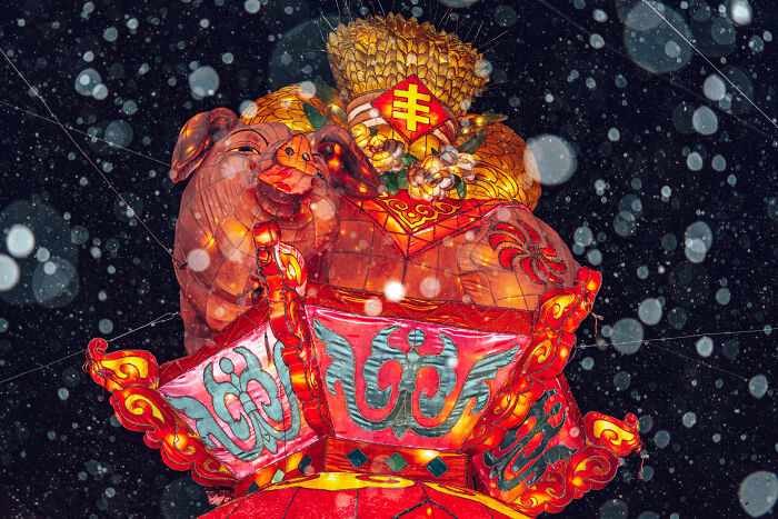 My 15 Images Of Nagasaki Lantern Festival In Snow, Which Is A Rare Occurrence