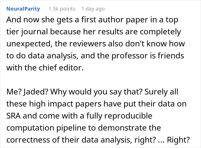 Researcher Allows Annoying Ph.D. Student To Set Herself Up For Failure Before Committee Meeting Researcher Allows Annoying Ph.D. Student To Set Herself Up For Failure Before Committee Meeting