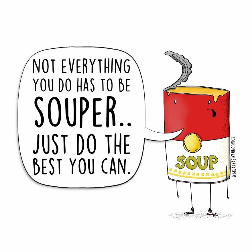 30 Funny Comics About Food That Are Full Of Puns And Jokes, By This Artist (New Pics) 30 Funny Comics About Food That Are Full Of Puns And Jokes, By This Artist (New Pics)