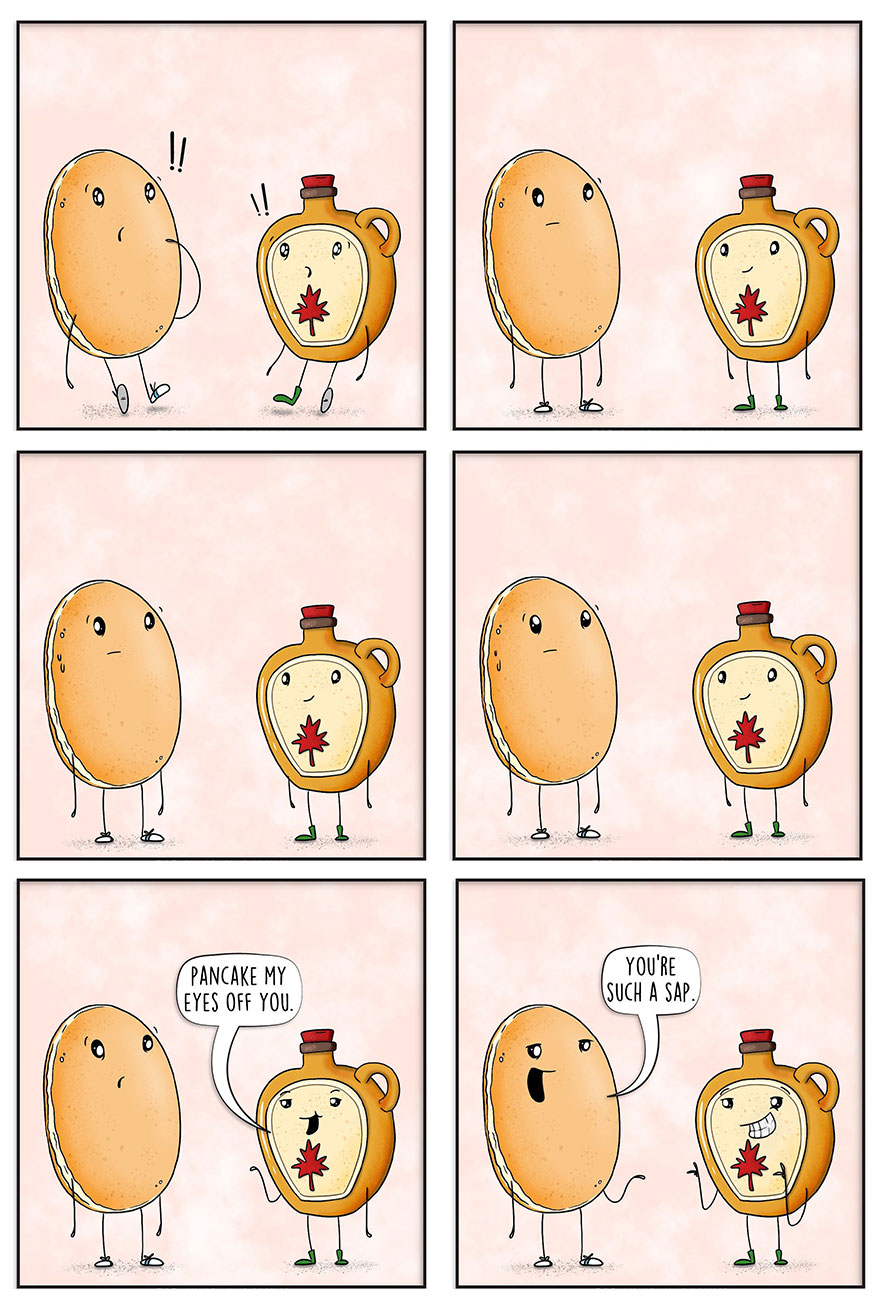 30 Funny Comics About Food That Are Full Of Puns And Jokes, By This Artist (New Pics) 30 Funny Comics About Food That Are Full Of Puns And Jokes, By This Artist (New Pics)