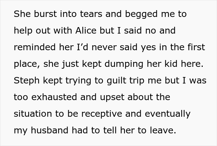 &ldquo;She Burst Into Tears And Begged Me To Help&rdquo;: Woman Threatens To Call CPS On Sister-In-Law