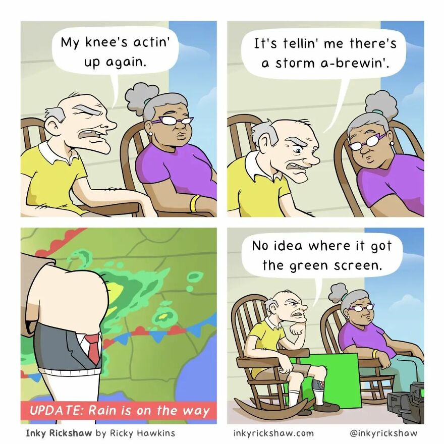 50 New Comics With Unexpected Endings That Are Hard Not To Laugh At, By Ricky Hawkins