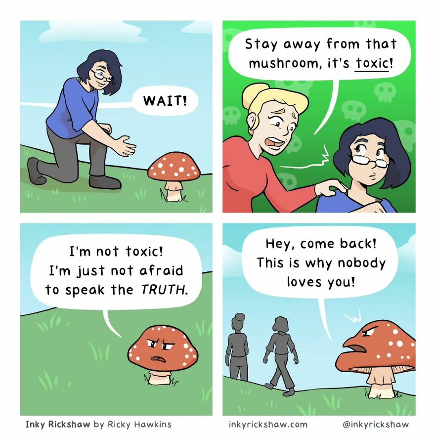 50 New Comics With Unexpected Endings That Are Hard Not To Laugh At, By Ricky Hawkins