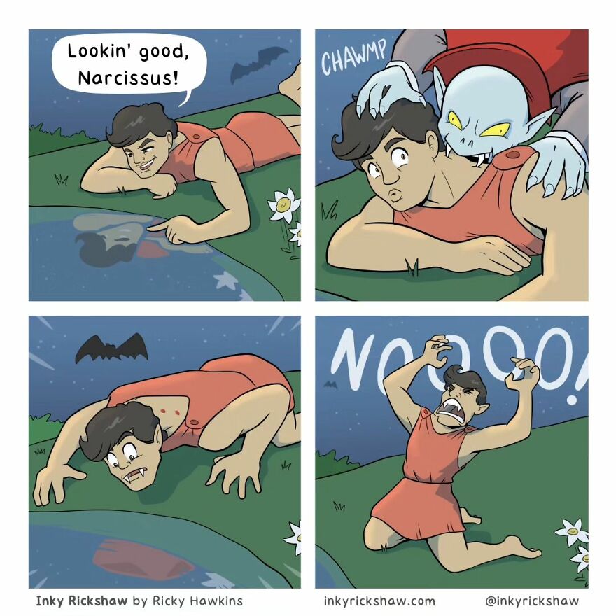 50 New Comics With Unexpected Endings That Are Hard Not To Laugh At, By Ricky Hawkins