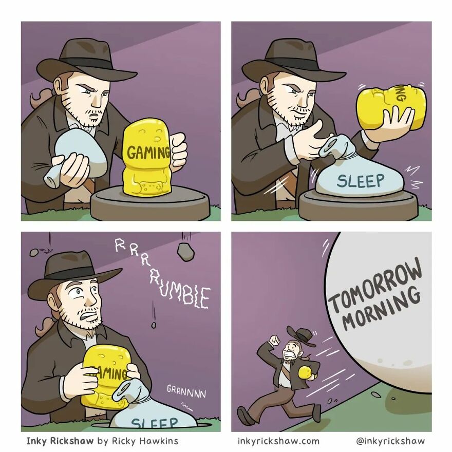 50 New Comics With Unexpected Endings That Are Hard Not To Laugh At, By Ricky Hawkins