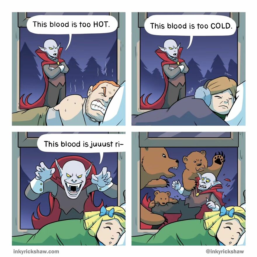 50 New Comics With Unexpected Endings That Are Hard Not To Laugh At, By Ricky Hawkins