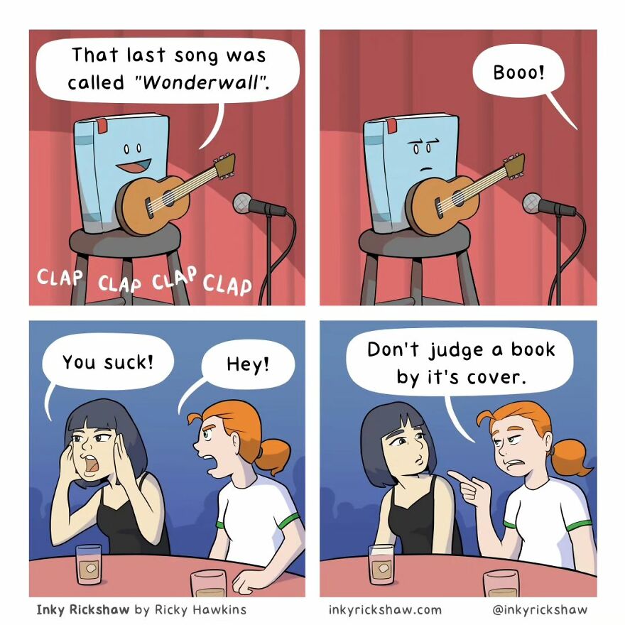 50 New Comics With Unexpected Endings That Are Hard Not To Laugh At, By Ricky Hawkins