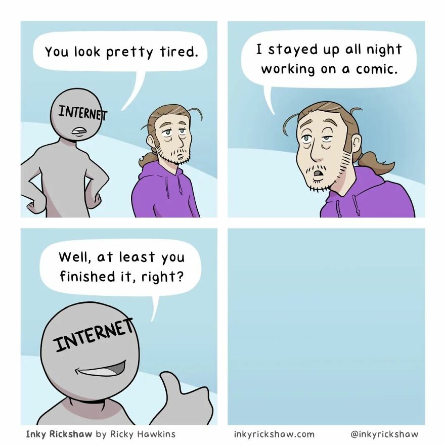 50 New Comics With Unexpected Endings That Are Hard Not To Laugh At, By Ricky Hawkins