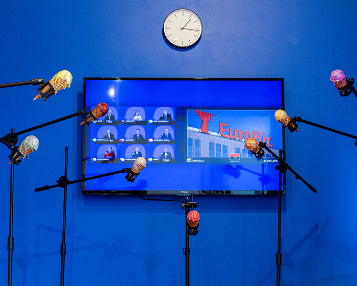 My Ice Cream Installation As An Alternated Universe Reflecting Reality