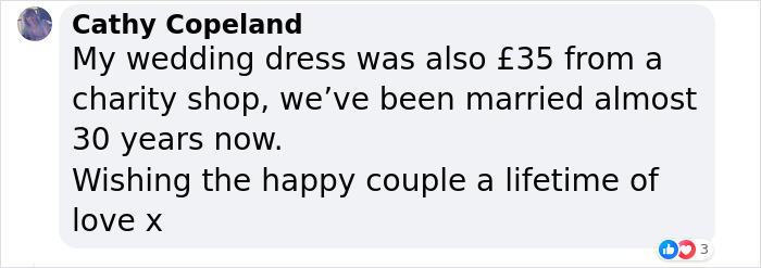 Bride Goes Viral For Choosing A $43 Charity Shop Dress As Her Wedding Gown Bride Goes Viral For Choosing A $43 Charity Shop Dress As Her Wedding Gown