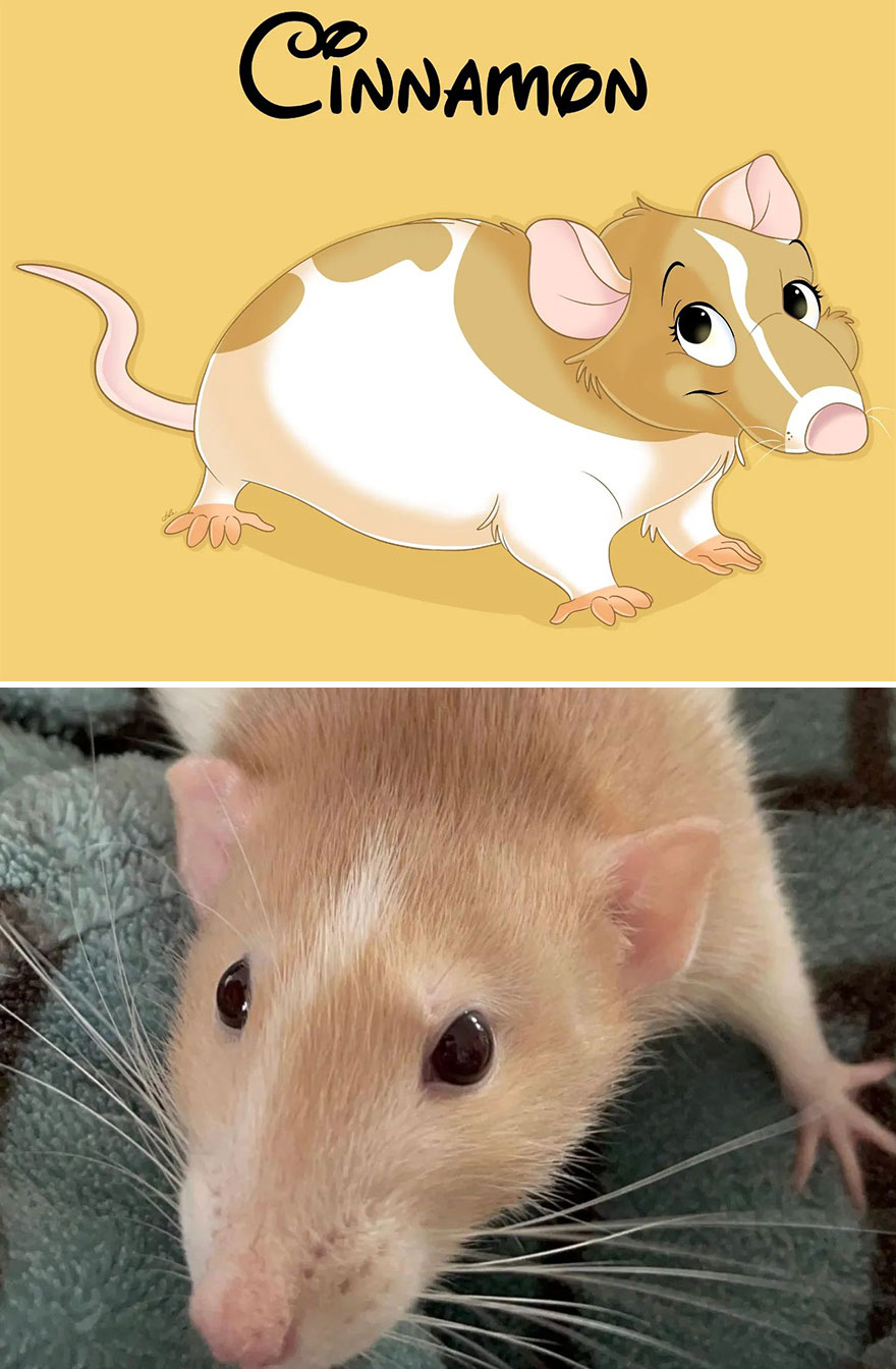 Artist Creates Cute Pet Portraits That Turn Them Into Disney Movie Characters (22 New Pics) Artist Creates Cute Pet Portraits That Turn Them Into Disney Movie Characters (22 New Pics)