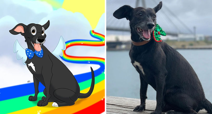 Artist Creates Cute Pet Portraits That Turn Them Into Disney Movie Characters (22 New Pics) Artist Creates Cute Pet Portraits That Turn Them Into Disney Movie Characters (22 New Pics)