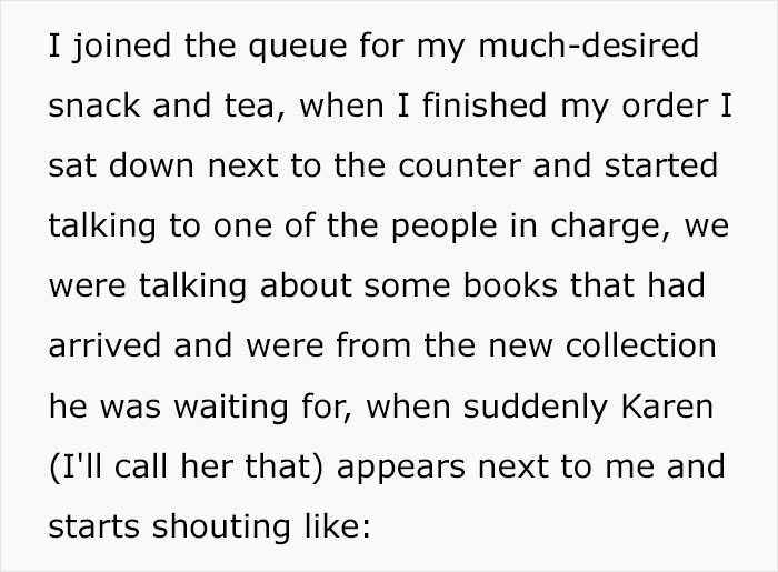 Karen Mistakes Woman For A Coffee Shop Employee, Gets Thrown Out After Harassing Her