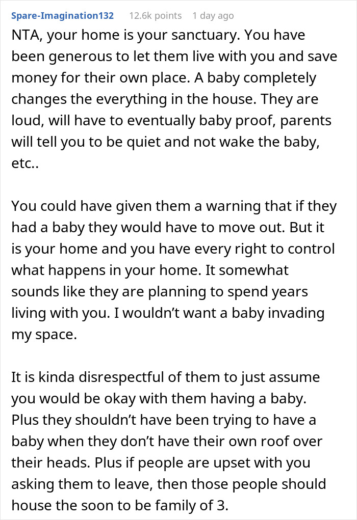 The Internet Weighs In Whether Guy Was A Jerk To Ask Brother And His Pregnant Wife To Move Out The Internet Weighs In Whether Guy Was A Jerk To Ask Brother And His Pregnant Wife To Move Out