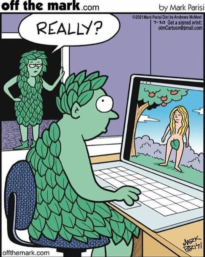 “Off The Mark”: 35 Hilarious Comics By Mark Parisi, Internet Edition