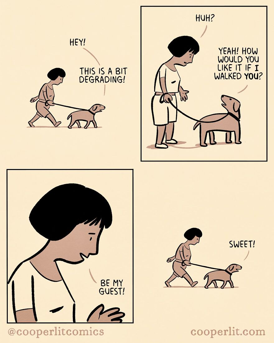 Here Are 30 Of The Most Recent Comics Full Of Random Twists By “Cooper Lit Comics”