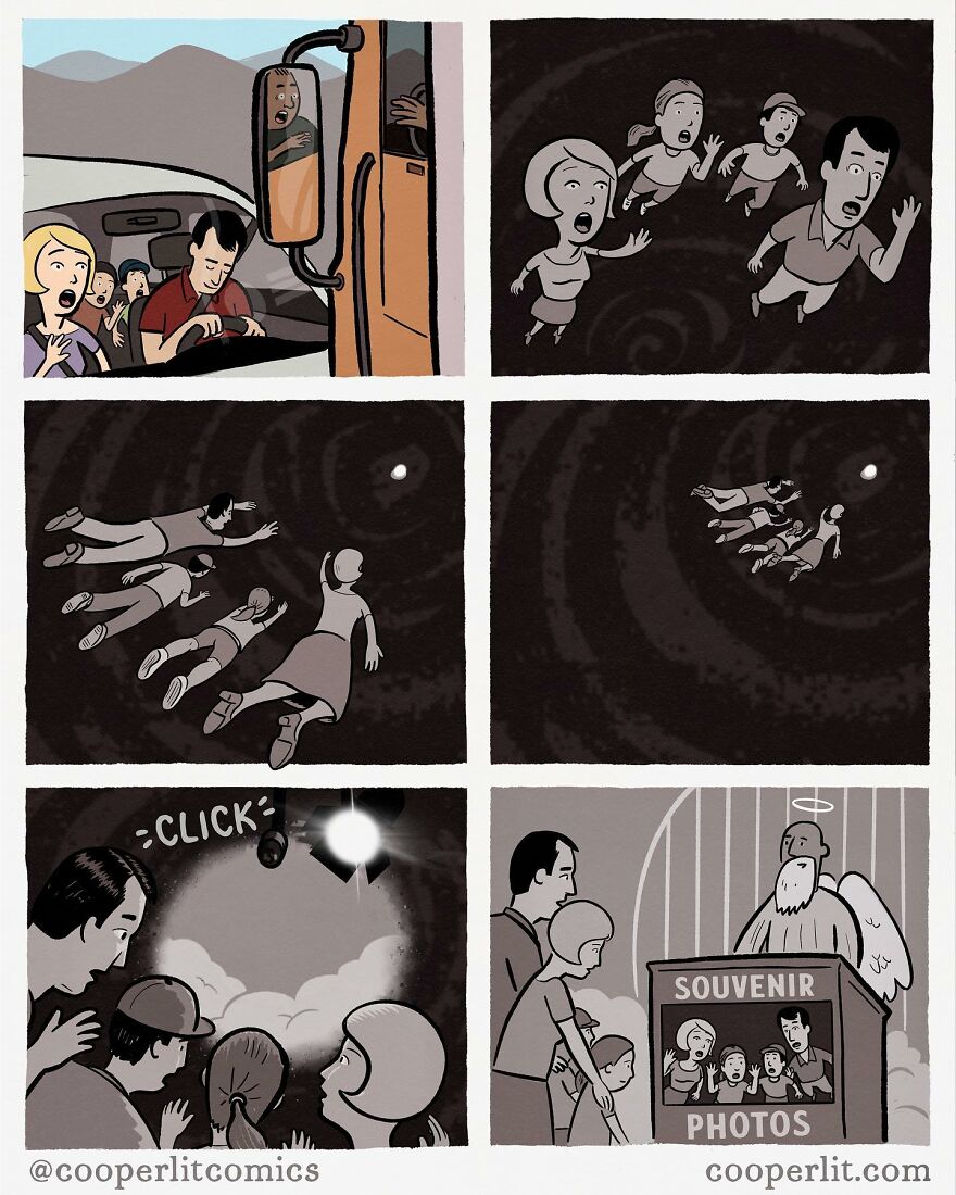 Here Are 30 Of The Most Recent Comics Full Of Random Twists By “Cooper Lit Comics”