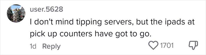 “I’m Done”: Guy Refuses To Tip Anymore