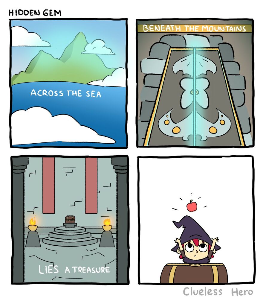 Gamer Humor: 35 Comics About A “Clueless Hero” Created By These Two Artists (New Pics) Gamer Humor: 35 Comics About A “Clueless Hero” Created By These Two Artists (New Pics)