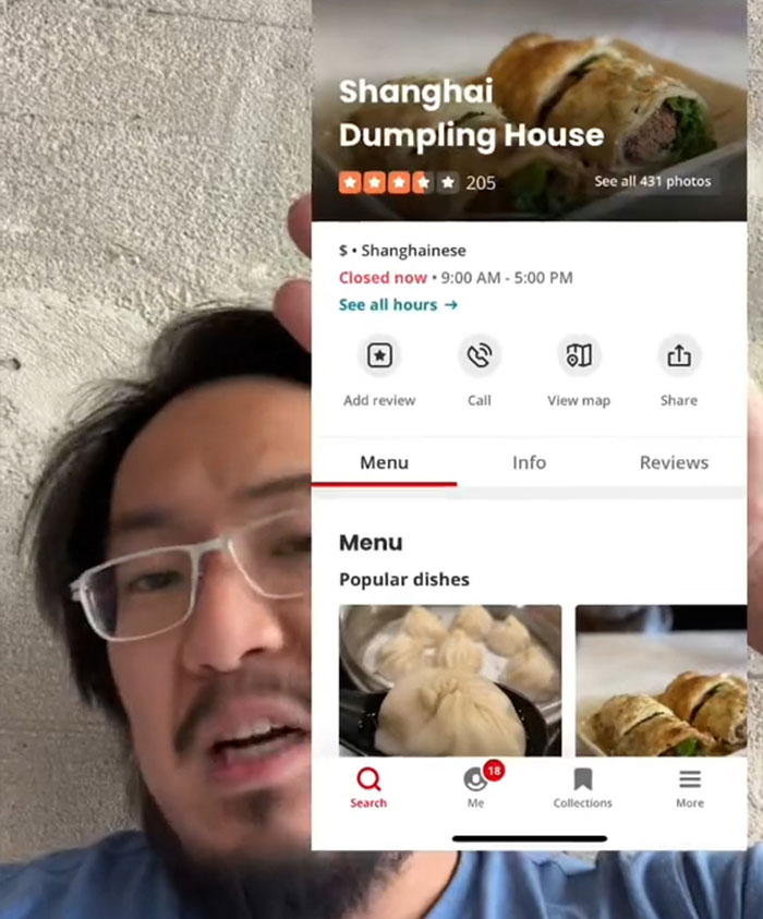 “The Chinese Restaurant 3.5 Rule”: Guy Shares His Interesting Take On Ratings