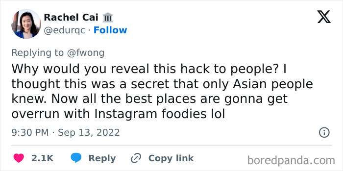 “The Chinese Restaurant 3.5 Rule”: Guy Shares His Interesting Take On Ratings