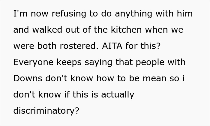 Student Won’t Keep Being Harassed By Classmate With Down Syndrome, Walks Out From Class Student Won’t Keep Being Harassed By Classmate With Down Syndrome, Walks Out From Class