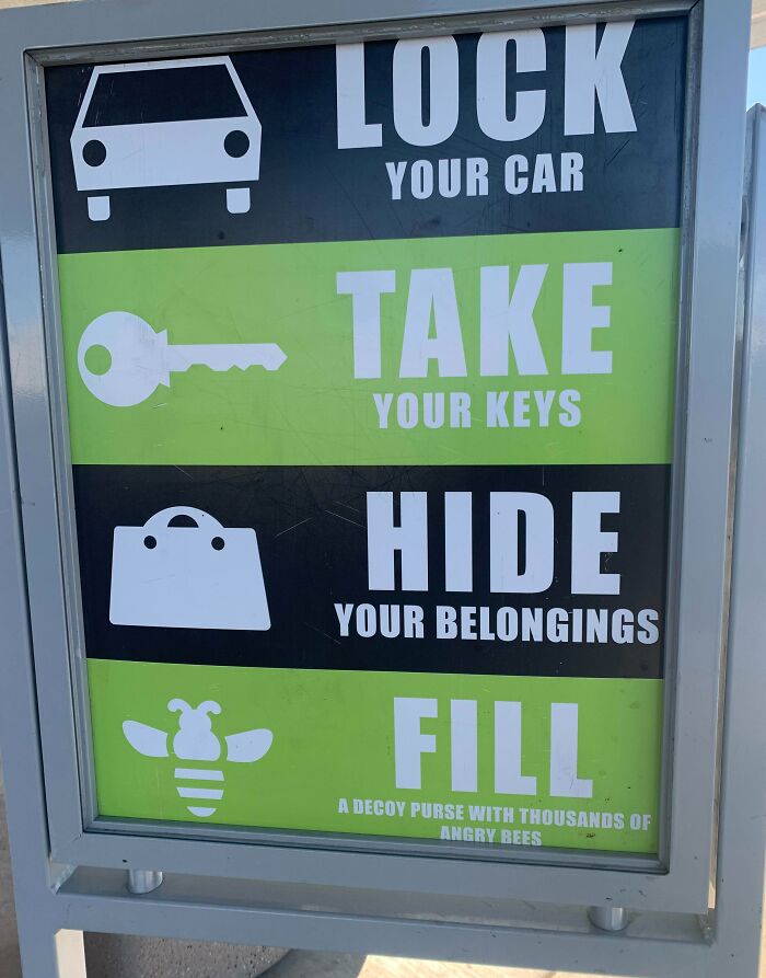 People Are Posting The Threatening Signs They’ve Encountered, Here Are The 50 Best Ones People Are Posting The Threatening Signs They’ve Encountered, Here Are The 50 Best Ones